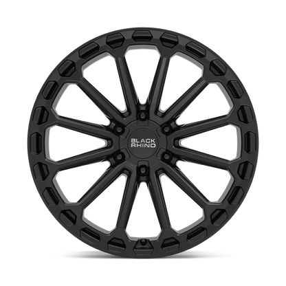 BRKZN 17X9.5 6X5.5 M-BLK 12MM