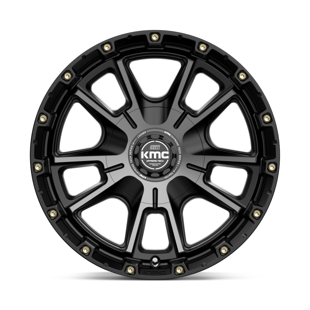 KM100 17X9 6X135/5.5 S-BLK GTCC 18MM