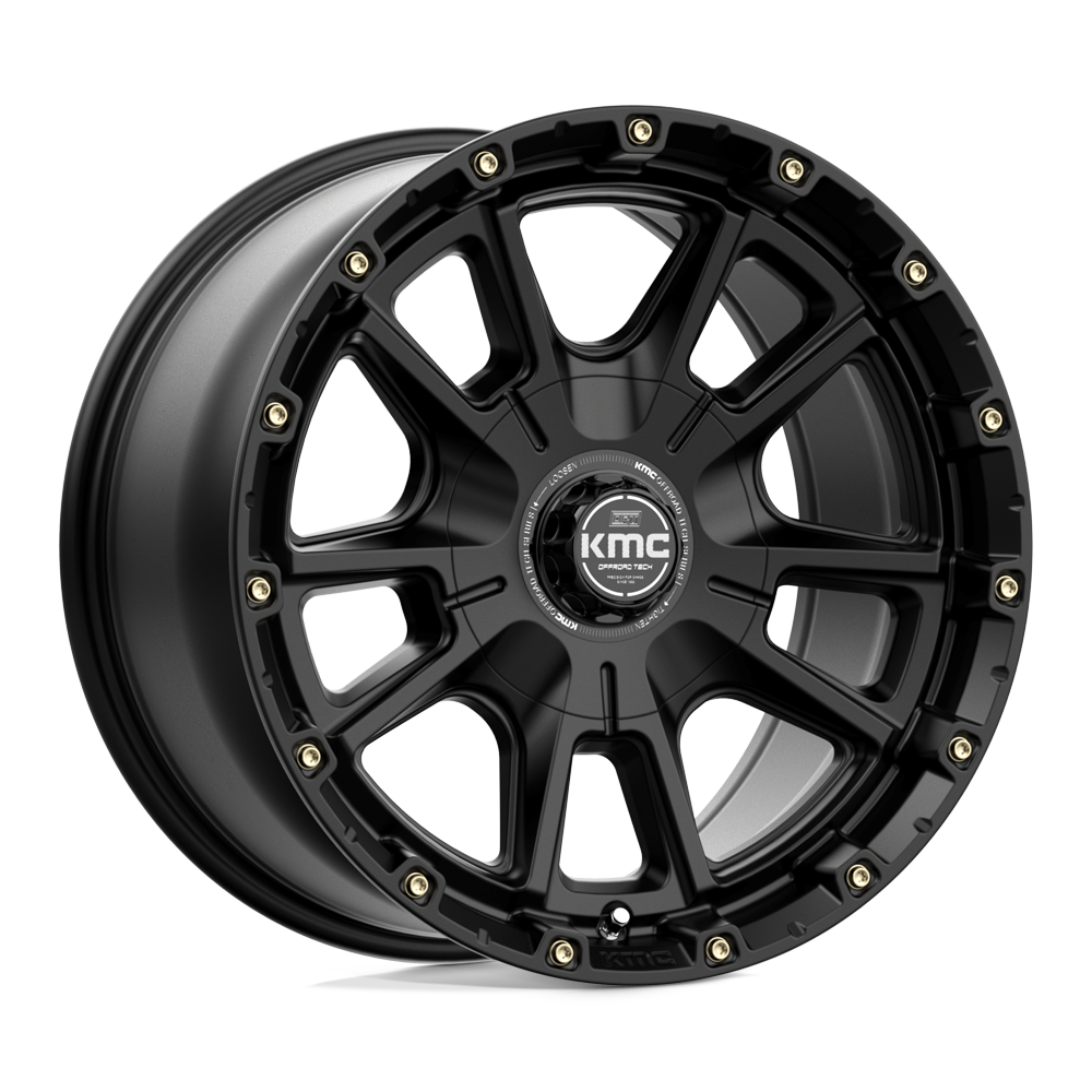 KM100 17X9 6X4.5/5.5 S-BLK 18MM