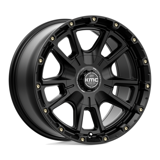 KM100 17X9 6X4.5/5.5 S-BLK 18MM