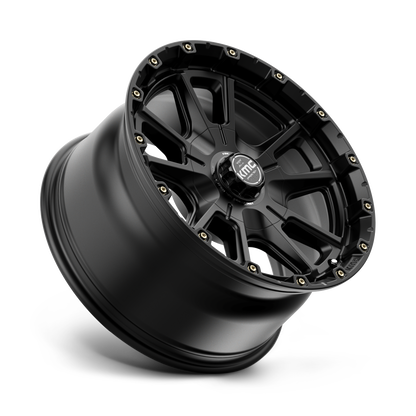 KM100 17X9 6X4.5/5.5 S-BLK 18MM