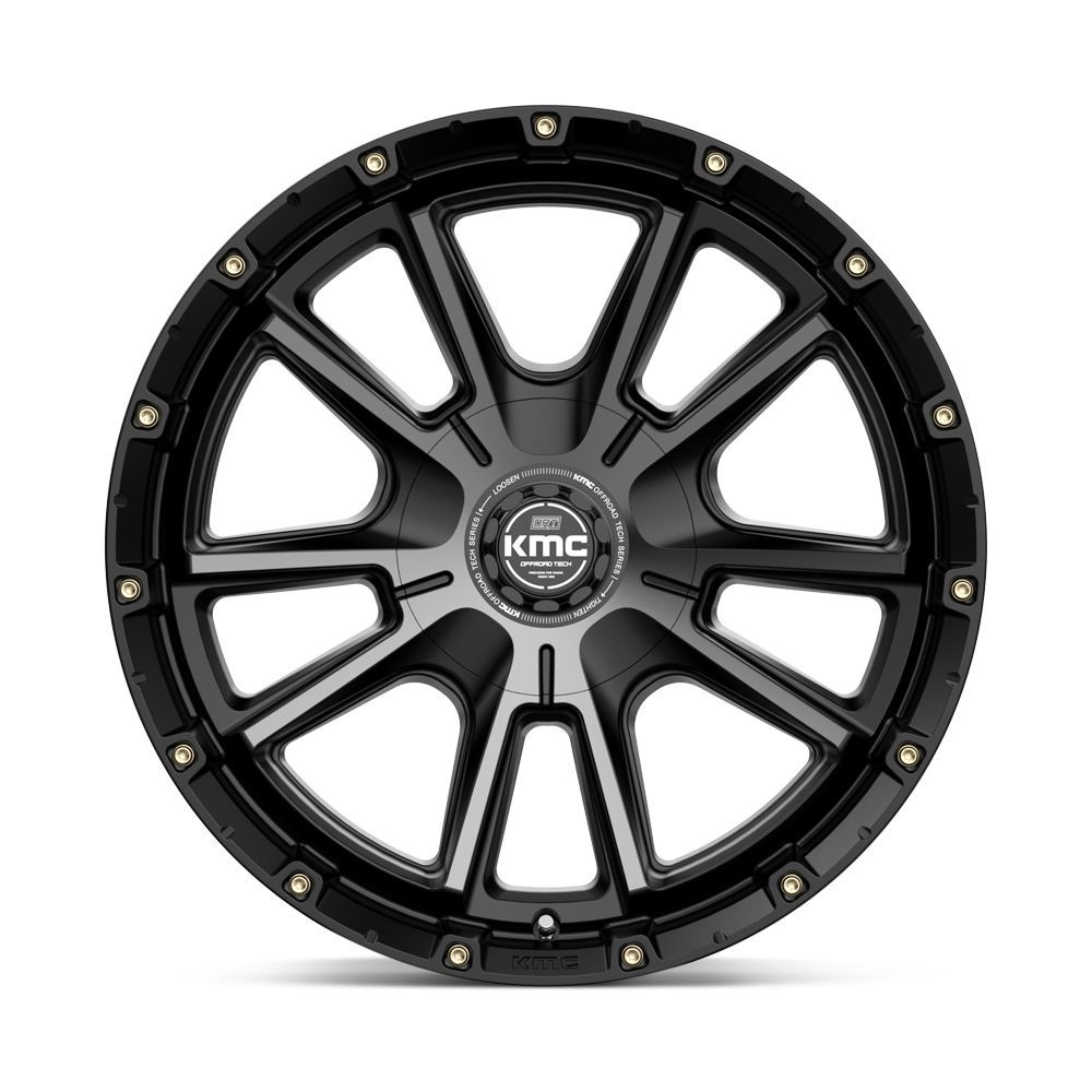 KM100 20.0X9 6X135/5.5 S-BLK GTCC 18MM