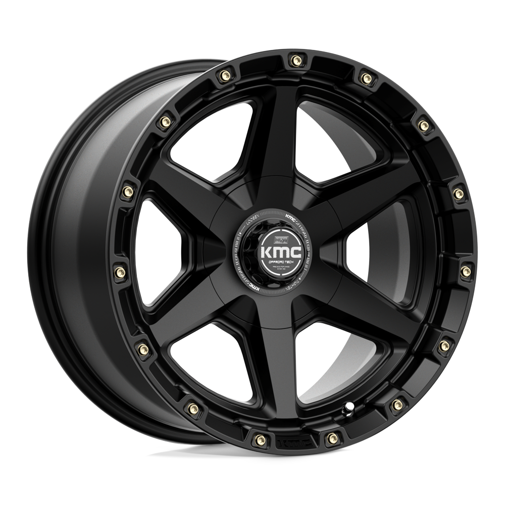 KM101 20.0X9 6X135/5.5 S-BLK 00MM