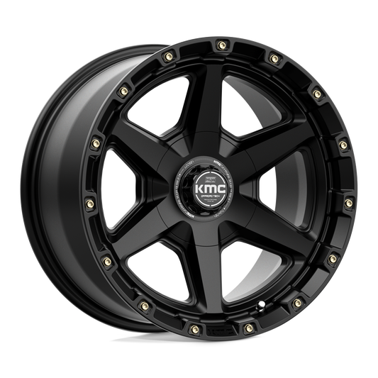 KM101 20.0X9 6X135/5.5 S-BLK 00MM