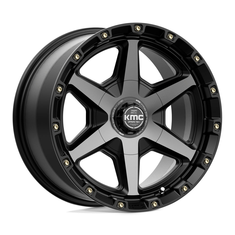 KM101 17X9 6X4.5/5.5 S-BLK GTCC 18MM