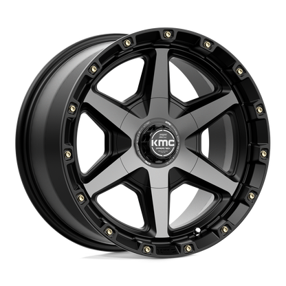 KM101 17X9 6X4.5/5.5 S-BLK GTCC 18MM