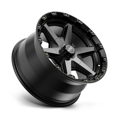 KM101 17X9 6X4.5/5.5 S-BLK GTCC 18MM