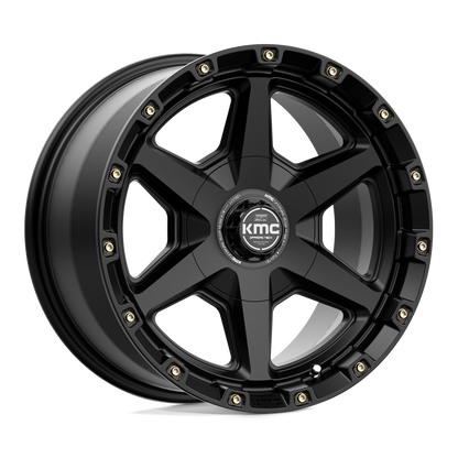 KM101 17.0X9 6X135/5.5 S-BLK 18MM