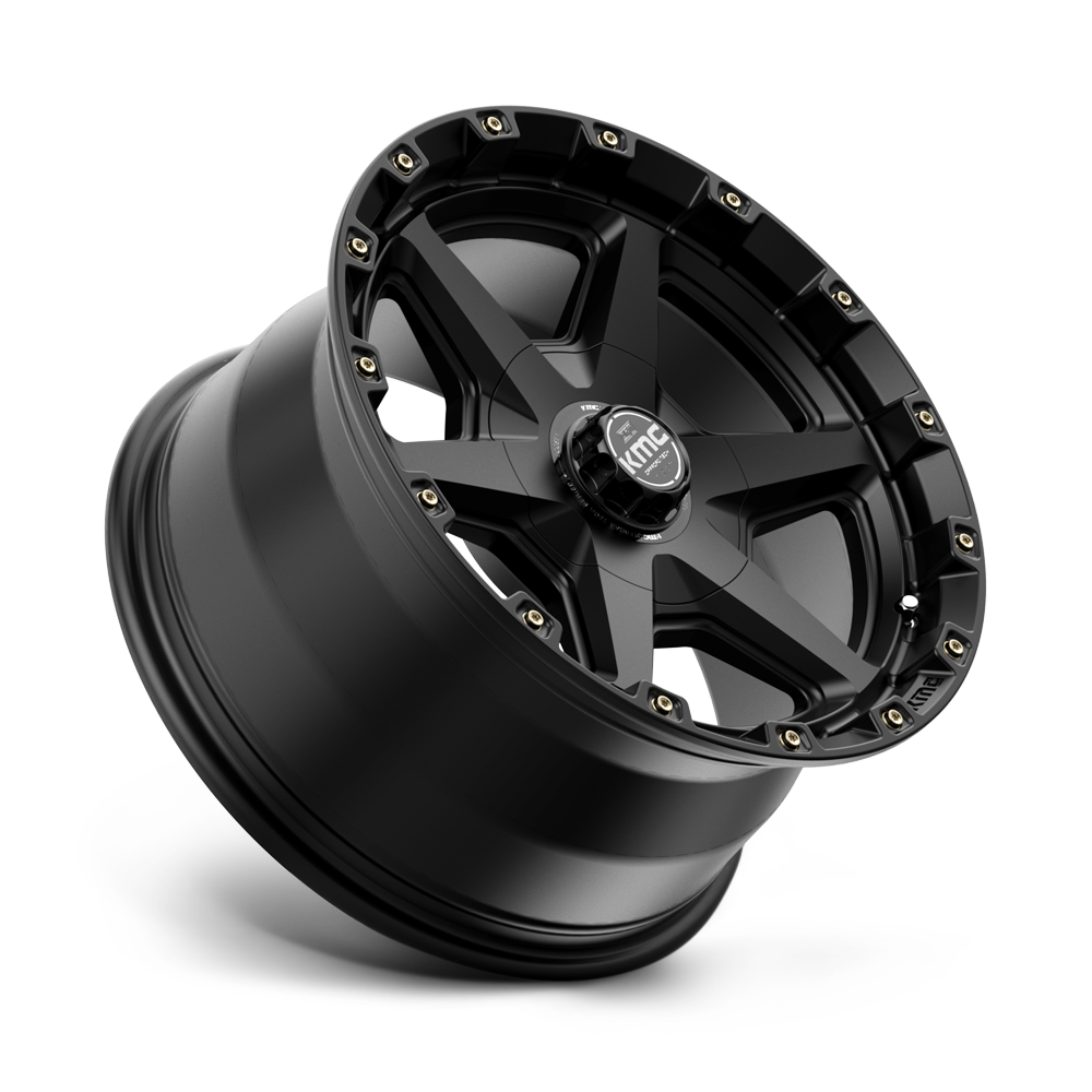 KM101 17.0X9 6X135/5.5 S-BLK 18MM