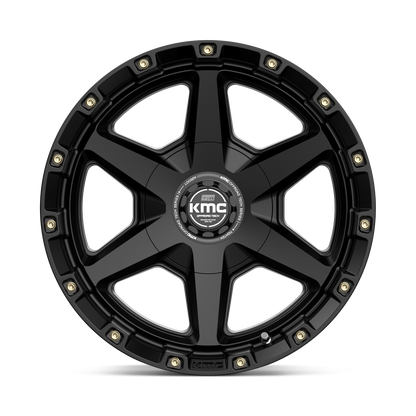 KM101 17.0X9 6X135/5.5 S-BLK 18MM