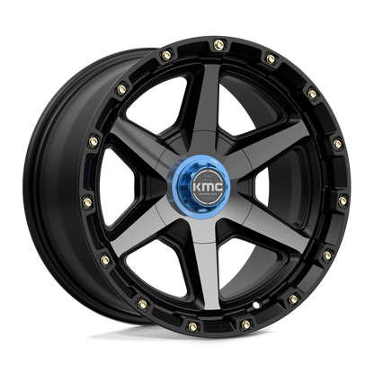 KM101 17X9 5X5.0/5.5 S-BLK GTCC 00MM