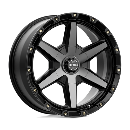 KM101 20.0X9 6X135/5.5 S-BLK GTCC 18MM