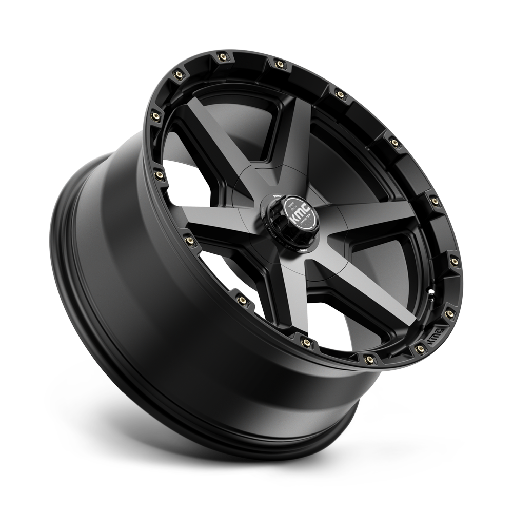 KM101 20.0X9 6X135/5.5 S-BLK GTCC 18MM