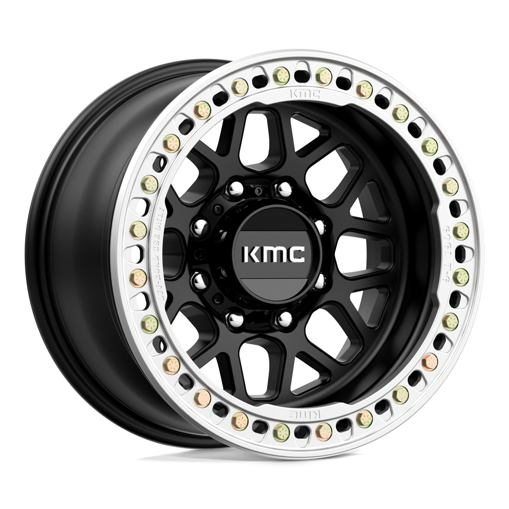 KM235 17X9 8X6.5 S-BLK -38MM