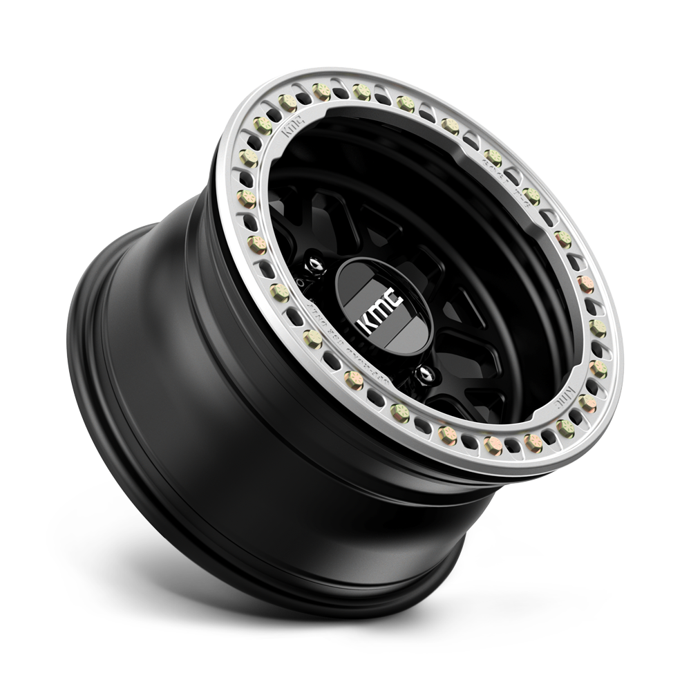 KM235 17X9 8X6.5 S-BLK -38MM