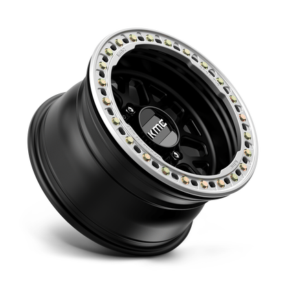 KM235 17X9 8X6.5 S-BLK -38MM