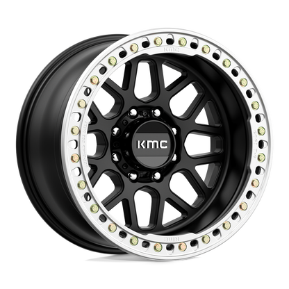 KM235 20X10 8X6.5 S-BLK -48MM