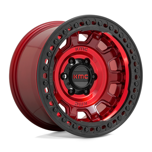 KM236 17X9 5X5.0 GL-RED -38MM