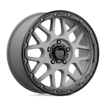 KM535 18X8.5 5X120 M-GRAY M-BLK LP 35MM