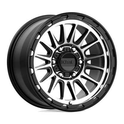 KM542 17X9 6X135 S-BLK MACH 18MM