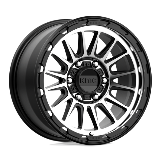 KM542 17X9 6X135 S-BLK MACH 18MM