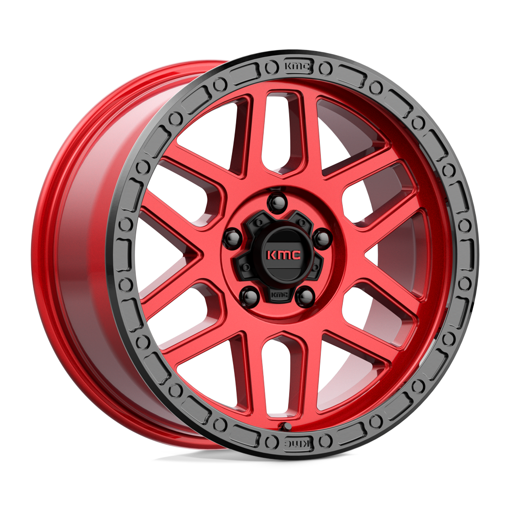 KM544 17X8.5 5X5.0 C-RED BLK-LP 00MM