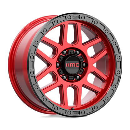 KM544 18X9 6X4.5 C-RED BLK-LP 18MM