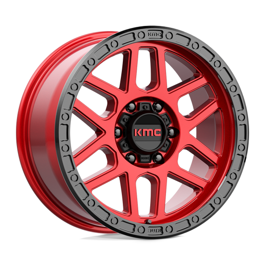 KM544 18X9 6X4.5 C-RED BLK-LP 18MM