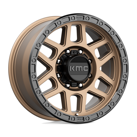 KM544 18X9 8X6.5 M-BRZ BLK LP 18MM