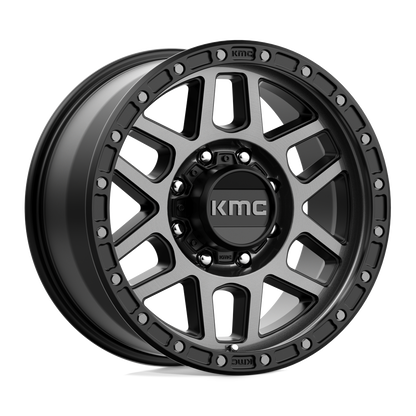 KM544 18X9 8X6.5 S-BLK GTCC 18MM