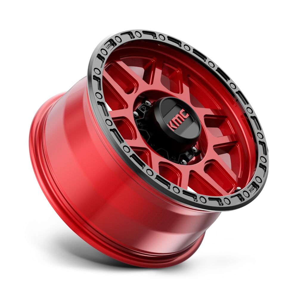 KM544 18X9 8X180 C-RED BLK-LP 18MM