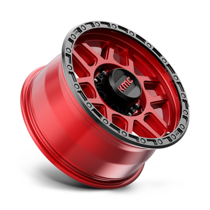 KM544 18X9 8X180 C-RED BLK-LP 18MM