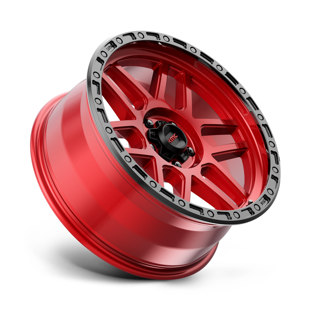 KM544 17X8.5 5X5.0 C-RED BLK-LP 00MM