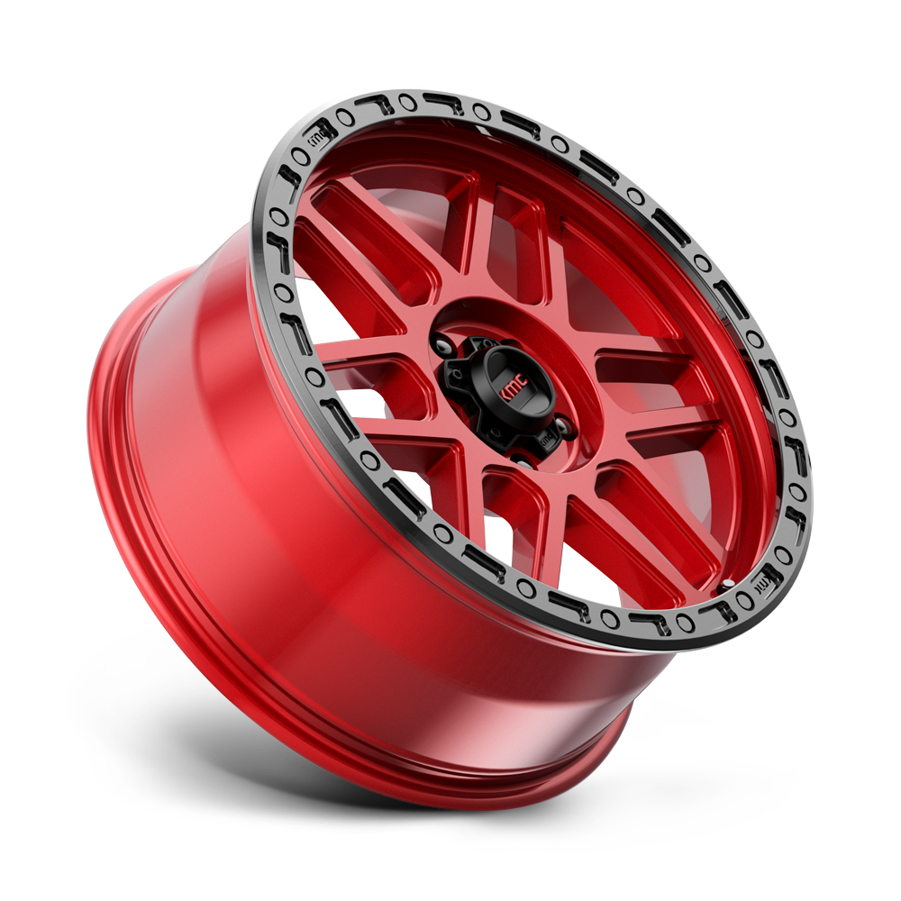 KM544 17X9 5X5.0 C-RED BLK-LP 18MM