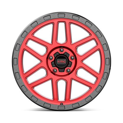 KM544 17X8.5 5X5.0 C-RED BLK-LP 00MM