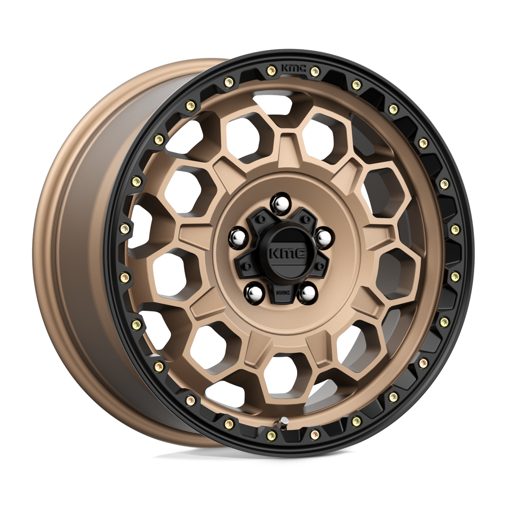 KM545 17X8 6X5.5 M-BRZ BLK LP 20MM