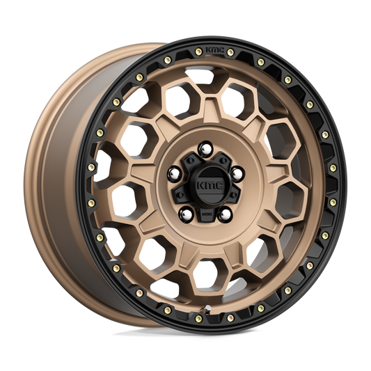 KM545 17X8 6X5.5 M-BRZ BLK LP 20MM