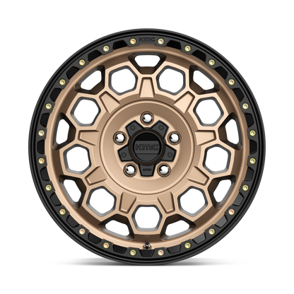 KM545 17X8 6X5.5 M-BRZ BLK LP 20MM