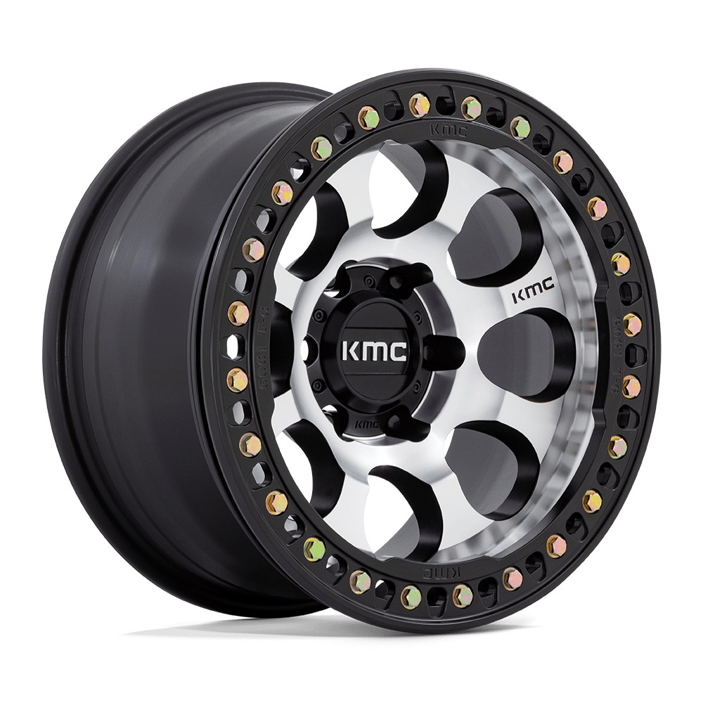 KM237 17X8.5 5X5.0 MACH-FC-BLK 0MM