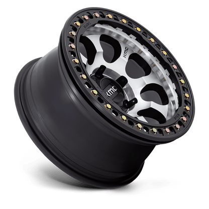 KM237 17X9 5X5.0 MACH-FC-BLK -12MM