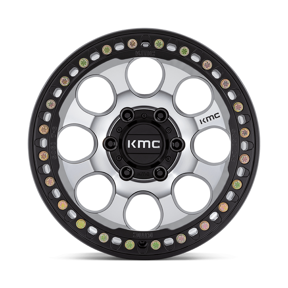 KM237 17X8.5 5X5.0 MACH-FC-BLK 0MM