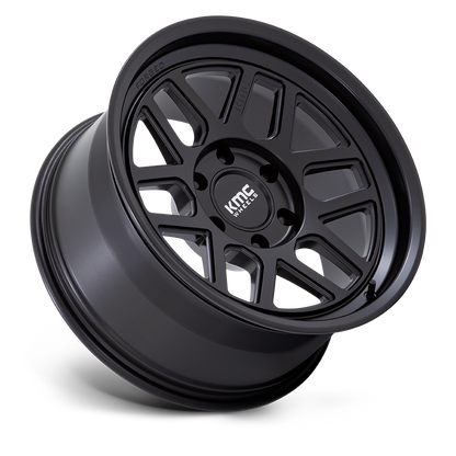 KM446 18X9 6X5.5 S-BLK -12MM