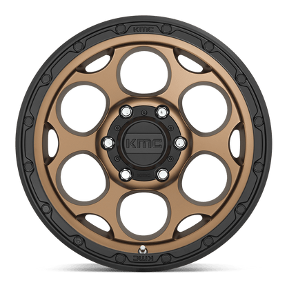 KM541 17X8.5 5X5.0 M-BRZ BLK LP 00MM