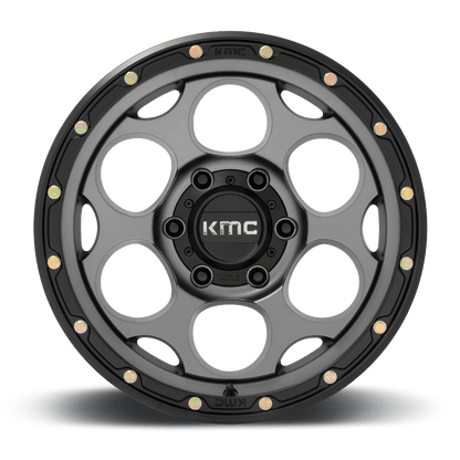 KM541 18X8.5 6X5.5 S-GRY BLK-LP 18MM