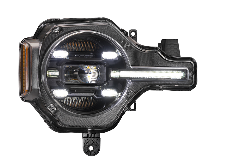 XB LED HEADS FORD BRONCO 21+ WHITE DRL