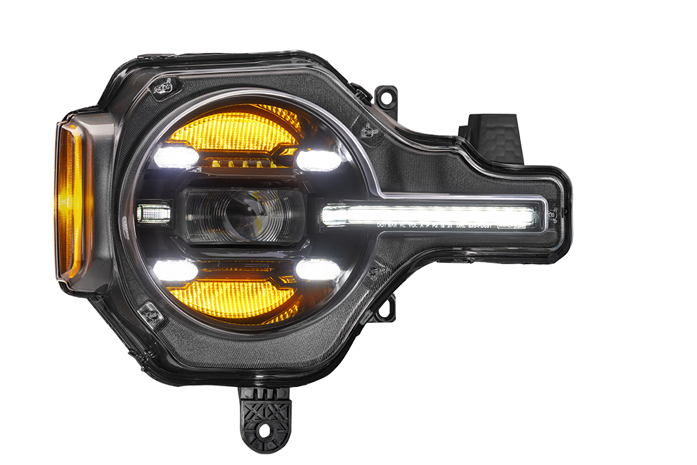 XB LED HEADS FORD BRONCO 21+ WHITE DRL