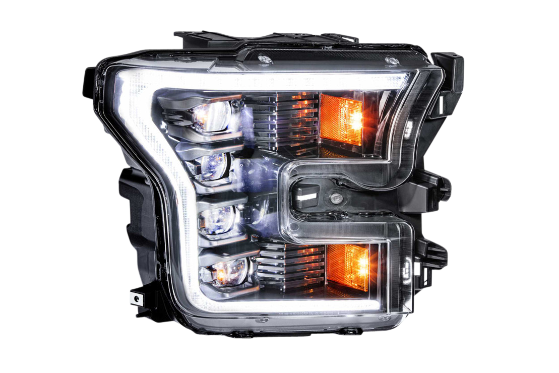 MM XB HEADS: F150 (15-17)(WHITE DRL)