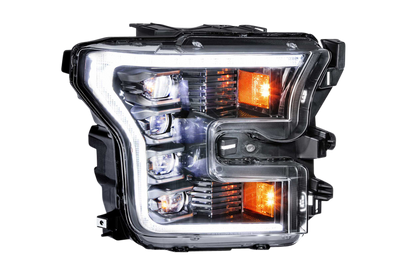 MM XB HEADS: F150 (15-17)(WHITE DRL)