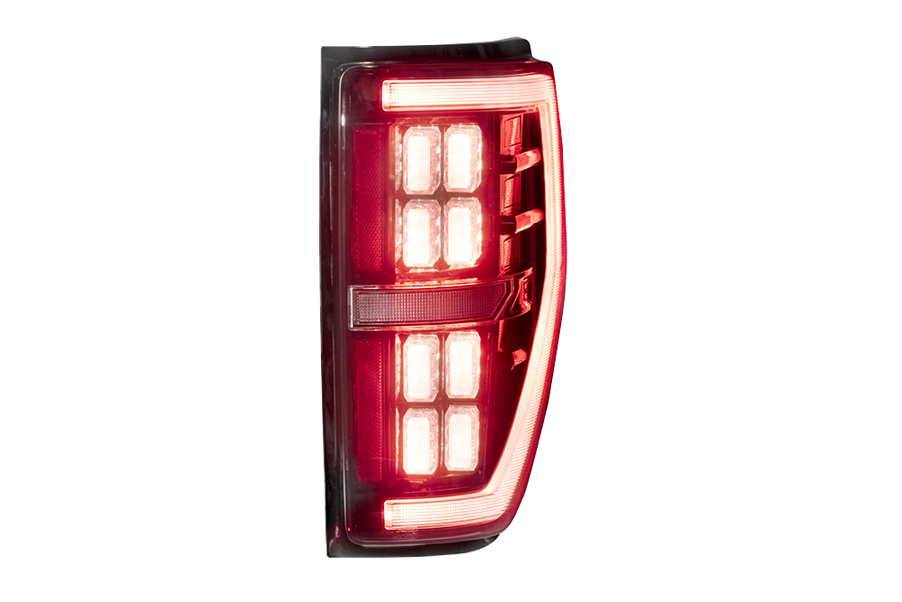 XB LED TAILS FORD F150 09-14 PAIR  BLACK