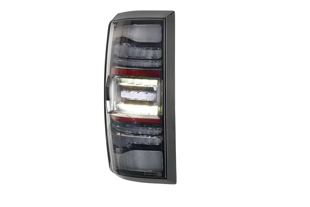 XB LED TAILS: DODGE RAM 09-18 RED